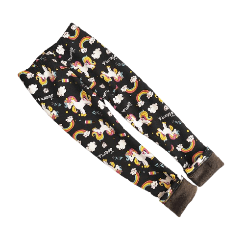 Legging Licorne Fille Chaud - Une Licorne