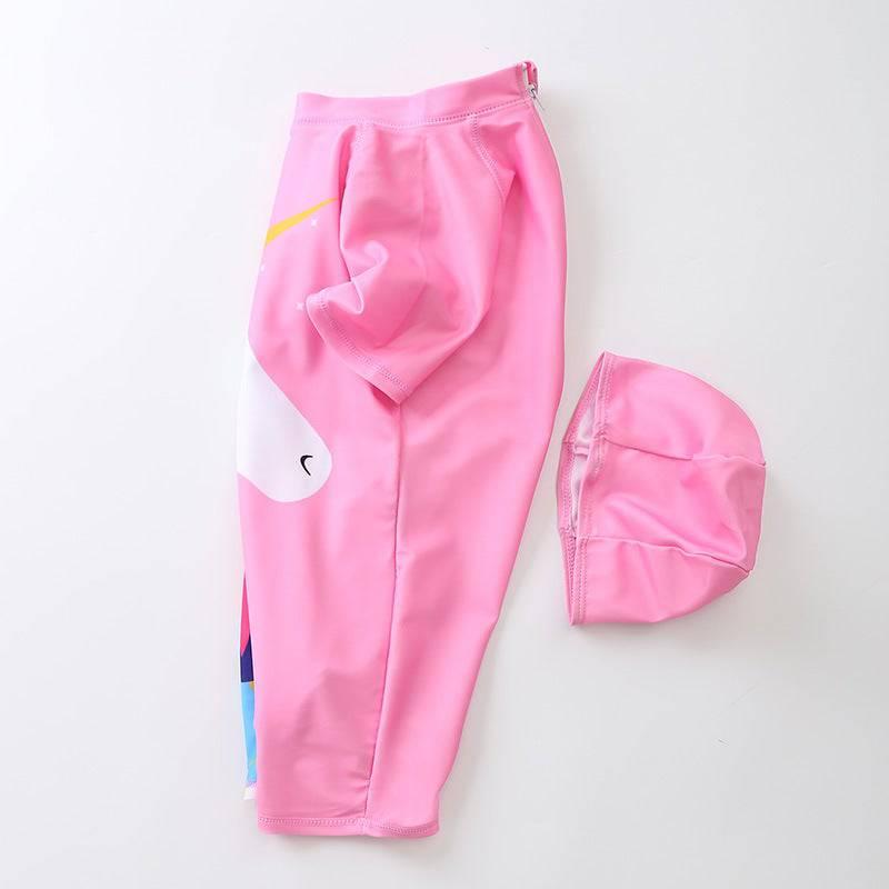 Maillot de bain combinaison licorne à franges - Licorne