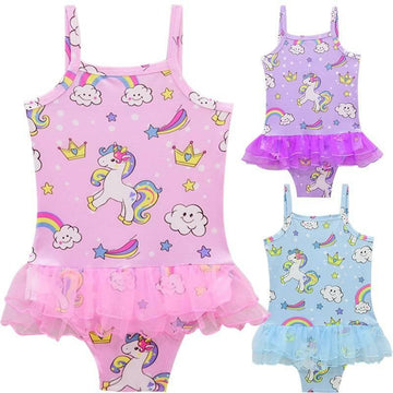 Maillot de bain licorne à tutu - Licorne