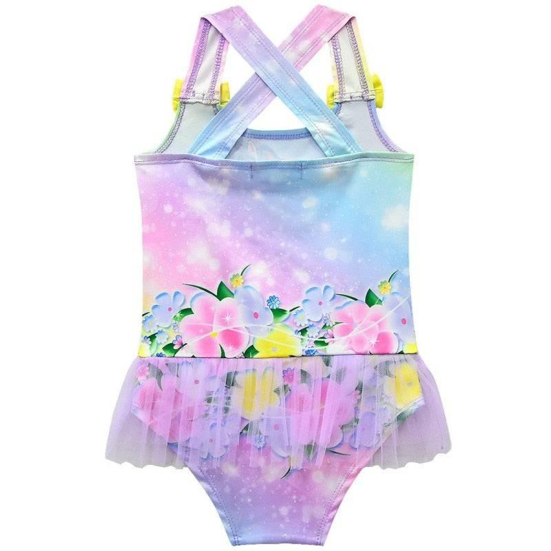 Maillot de bain licorne avec noeuds - Licorne