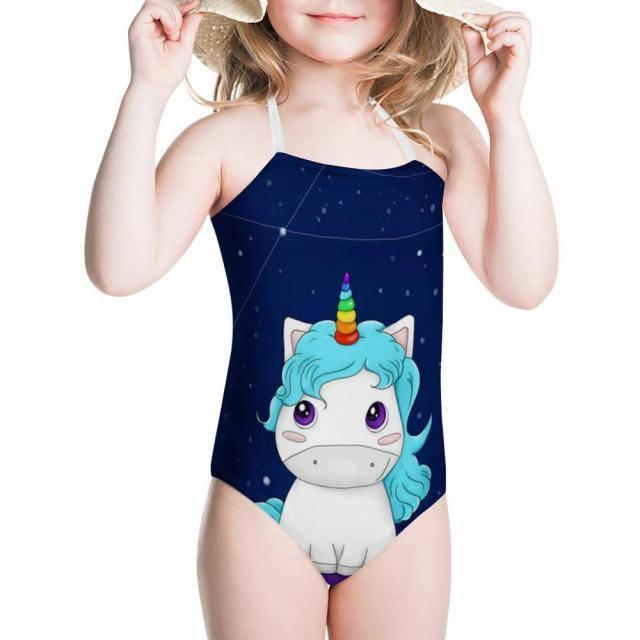 Maillot de bain licorne ciel étoilé - Une Licorne