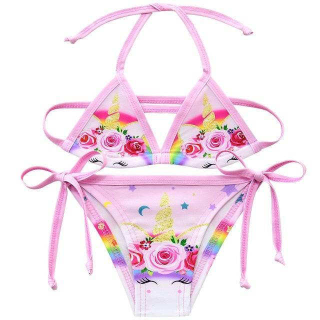 Maillot de bain licorne deux-pièces - Licorne