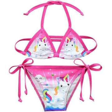 Maillot de bain licorne fille deux-pièces - Licorne