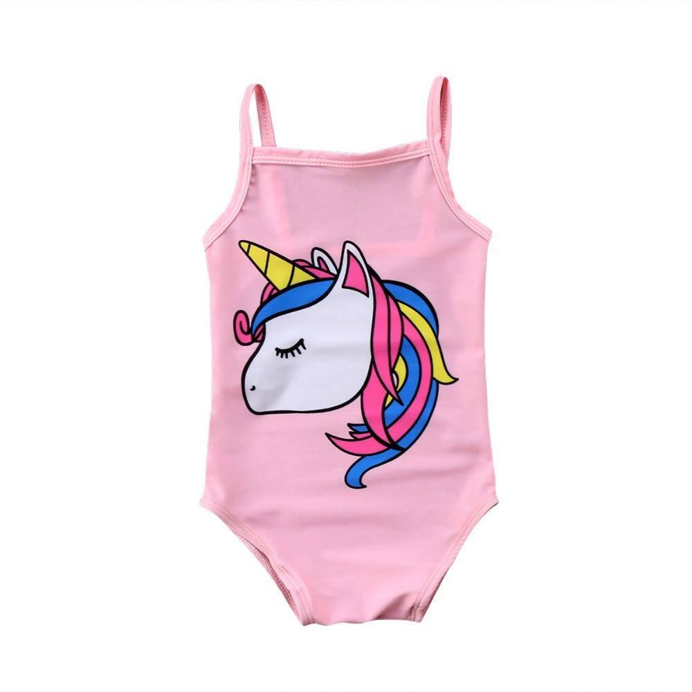 Maillot de bain licorne fillette