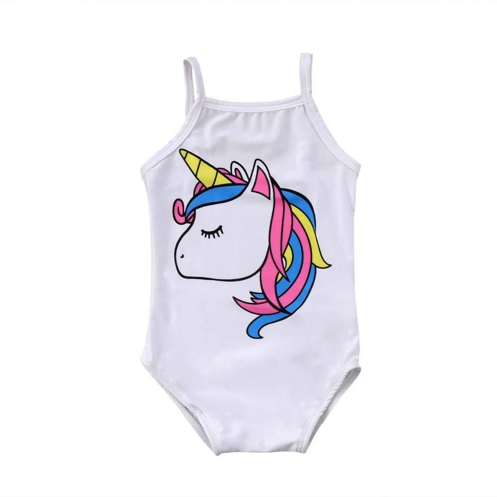 Maillot de bain licorne fillette