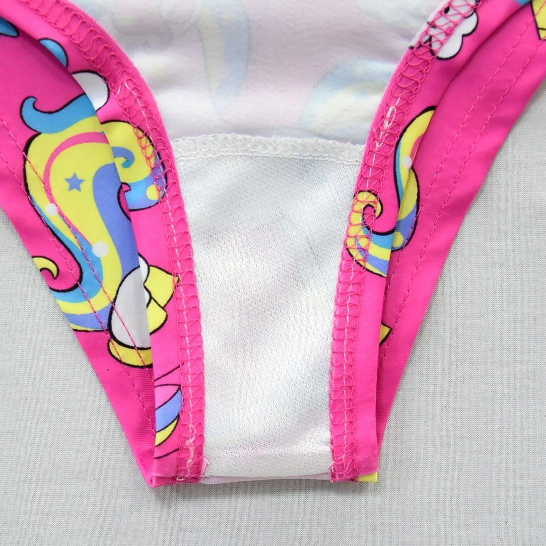 Maillot deux-pièces licorne