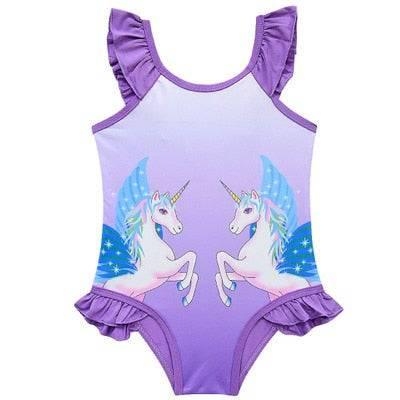 Maillot licorne à volants - Licorne