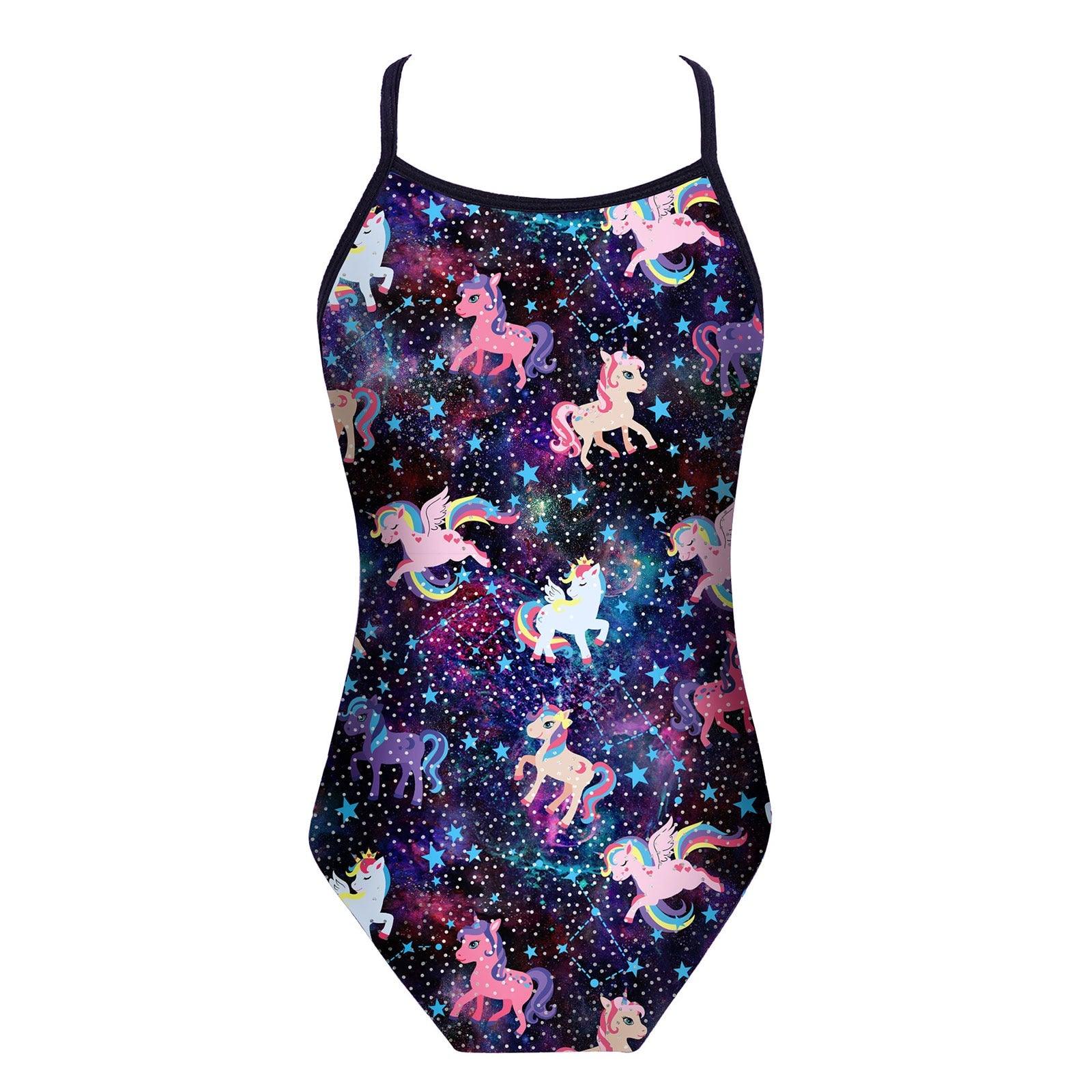 Maillot licorne fille