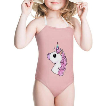 Maillot licorne une pièce pour fillette
