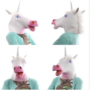 Masque licorne avec une paire de pattes