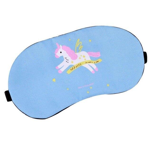 Masque Licorne<br> Adulte Bleu - Une Licorne