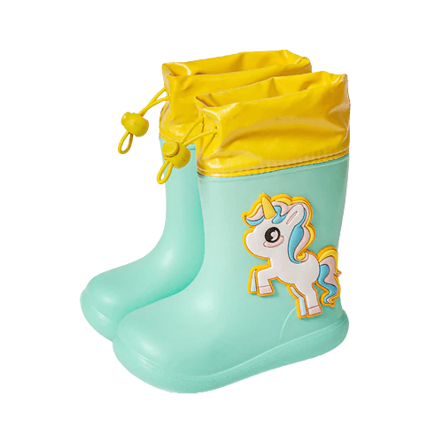Mini bottes de pluie licorne