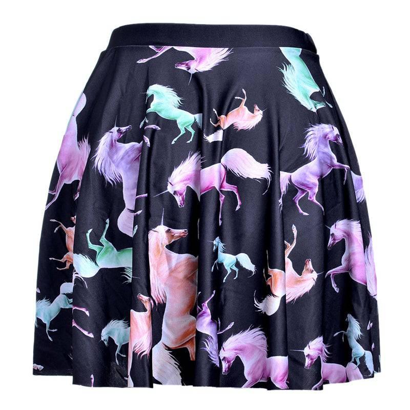 Mini Jupe Licorne Femme - Licorne