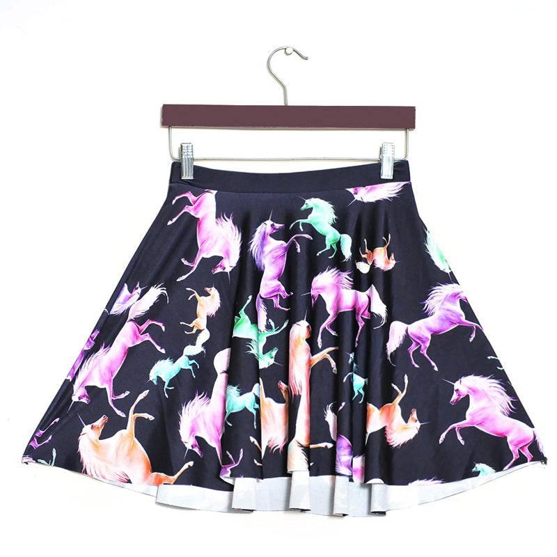 Mini Jupe Licorne Femme - Licorne