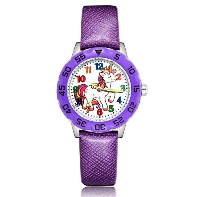 Montre Bracelet Cuir Licorne - Licorne