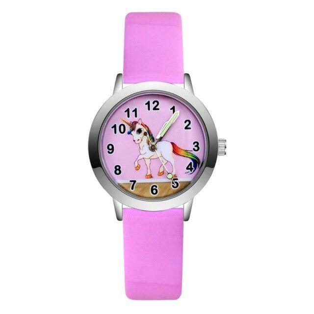 Montre Enfant Licorne Rose - Une Licorne