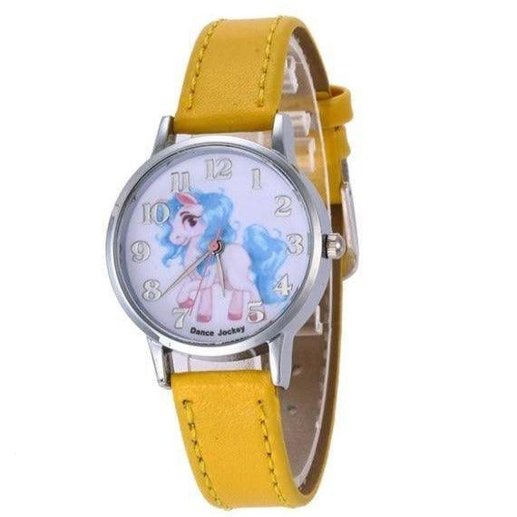 Montre Licorne Cadran Argenté - Une Licorne