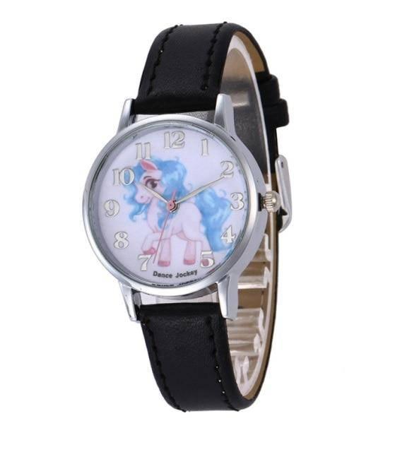 Montre Licorne Cadran Argenté - Une Licorne