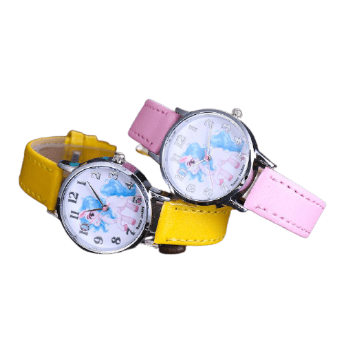 Montre Licorne Cadran Argenté - Une Licorne