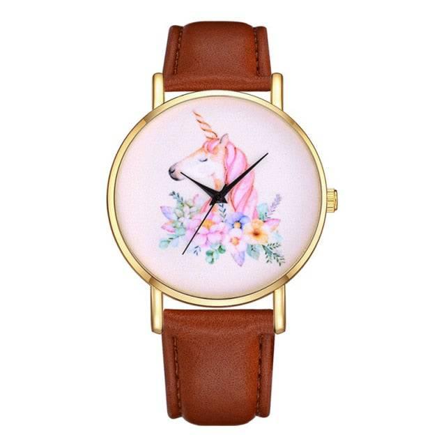 Montre Licorne En Cuir - Licorne