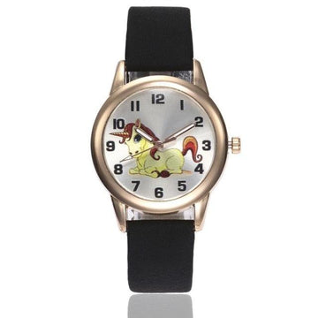 Montre Licorne Femme Dorée - Licorne