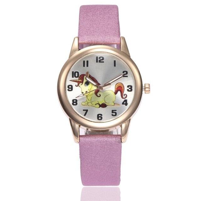 Montre Licorne Femme Dorée - Licorne