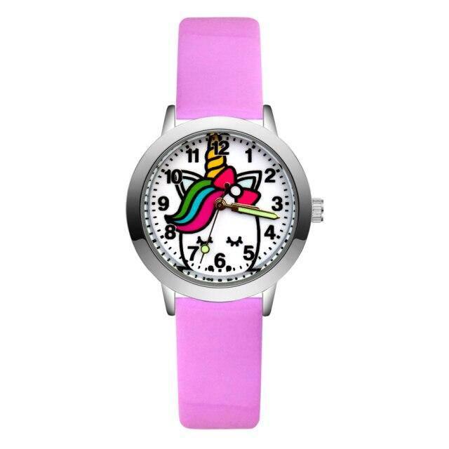 Montre Quartz Analogique Enfant Licorne - Une Licorne