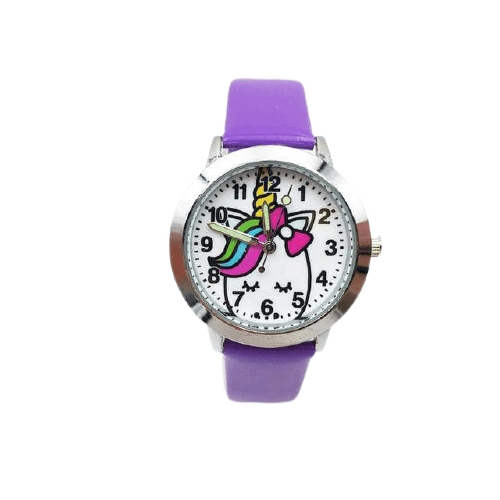Montre Quartz Analogique Enfant Licorne - Une Licorne