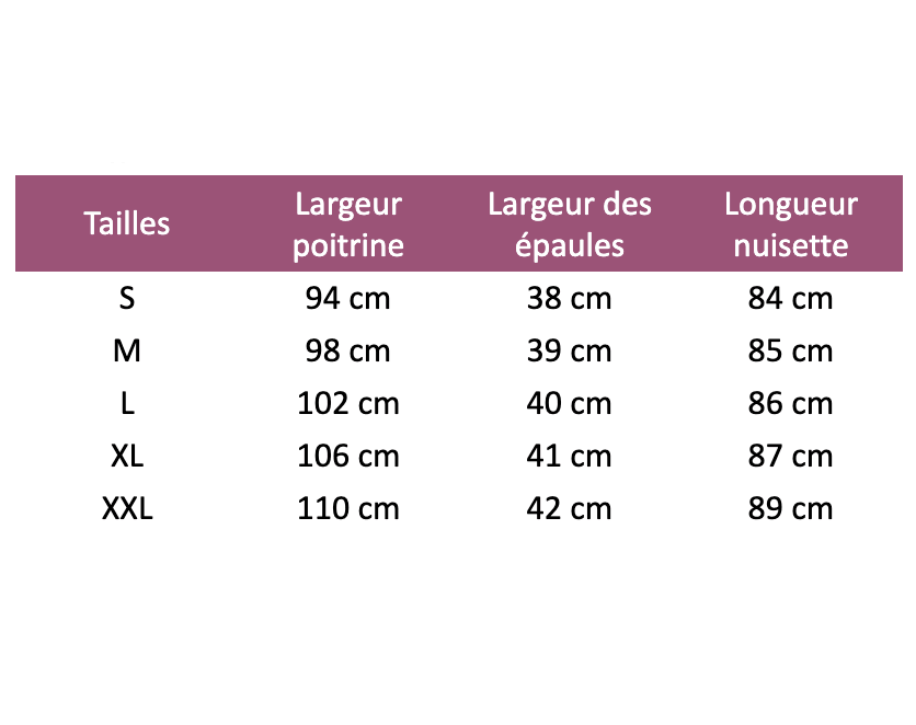 Nuisette Licorne Femme - Une Licorne