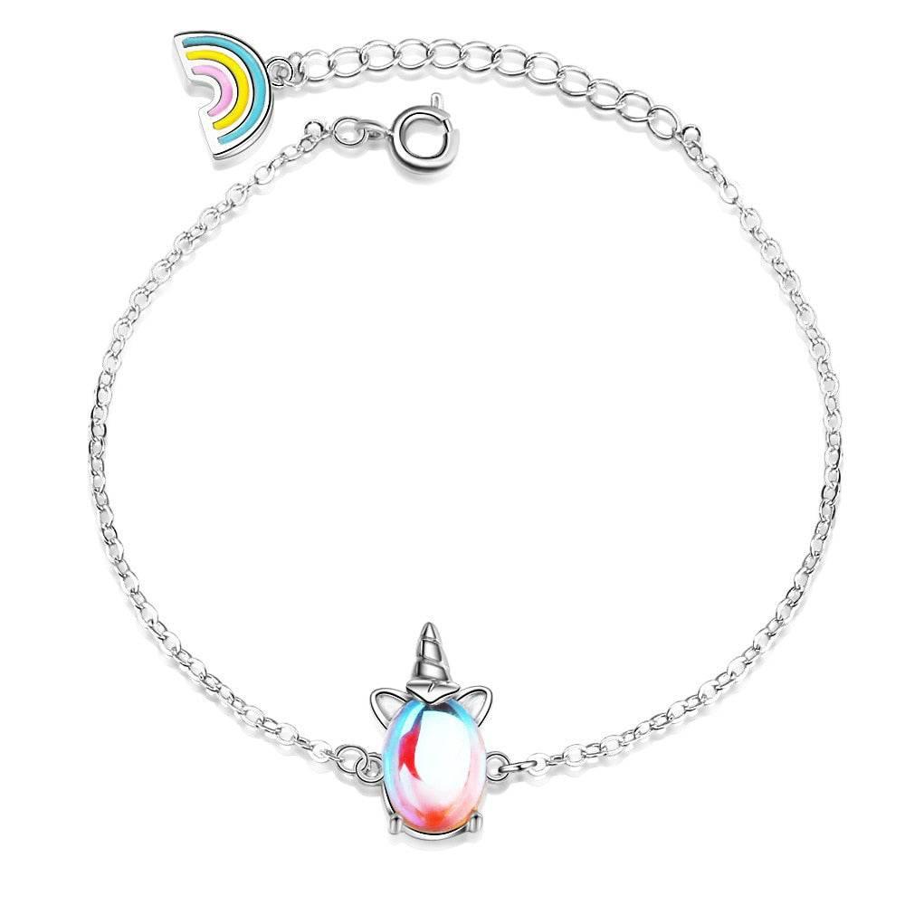 Parure de Bijoux Licorne Arc-en-ciel - Licorne