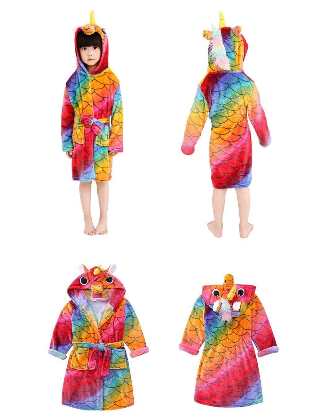 Peignoir Bain Enfant Licorne - Une Licorne