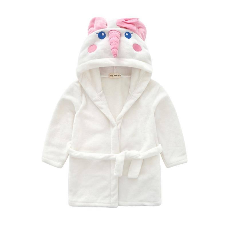Peignoir Bébé Licorne - Une Licorne