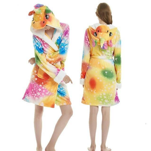 Peignoir de Bain Femme Licorne - Une Licorne