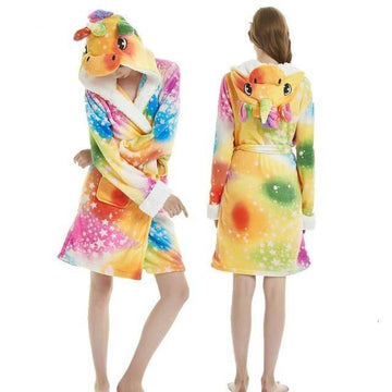 Peignoir de Bain Femme Licorne - Une Licorne