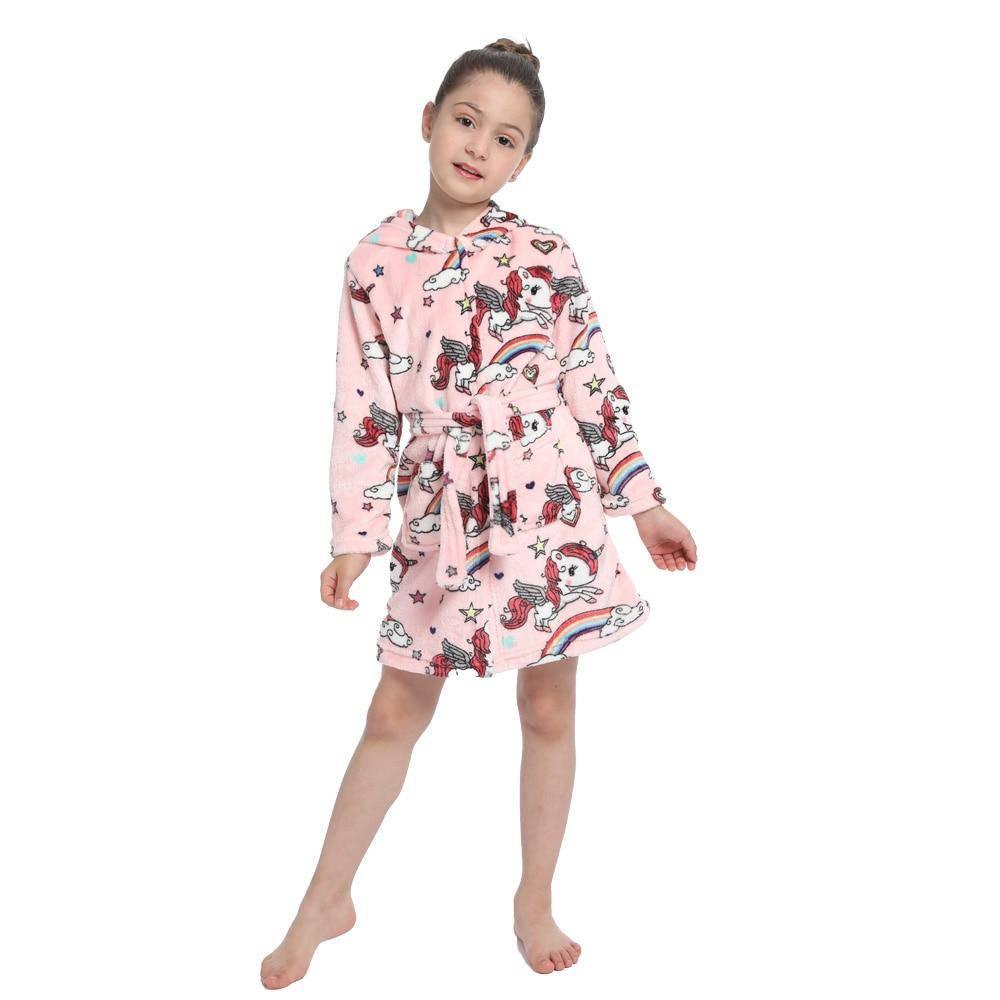 Peignoir Licorne Arc-en-ciel - Une Licorne