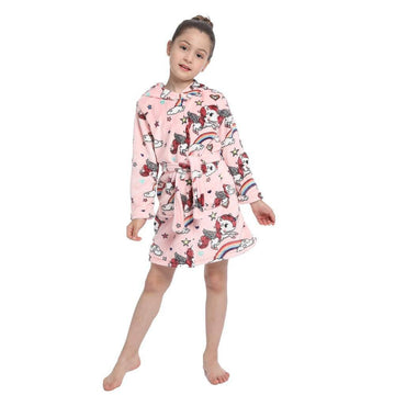 Peignoir Licorne Arc-en-ciel - Une Licorne