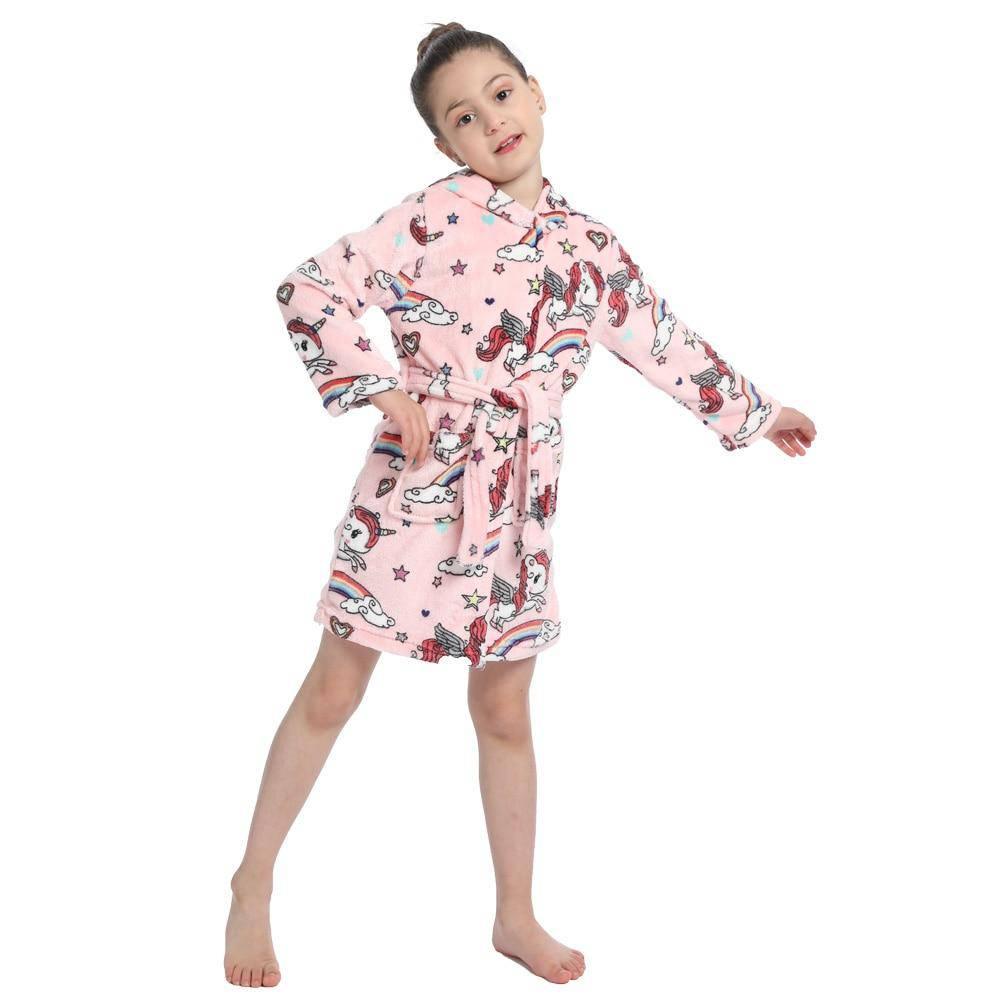 Peignoir Licorne Arc-en-ciel - Une Licorne
