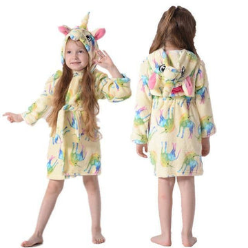 Peignoir Licorne Enfant - Une Licorne