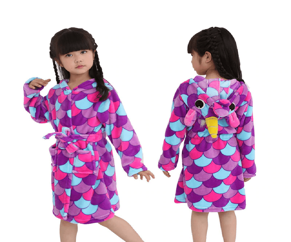 Peignoir Licorne Petite Fille - Une Licorne