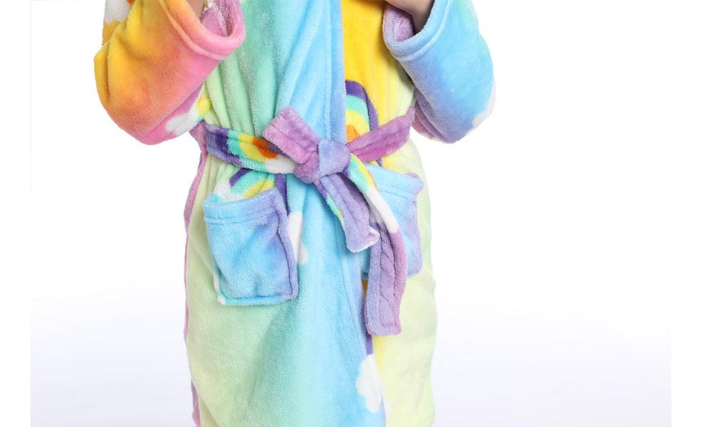 Peignoir licorne turquoise - Licorne