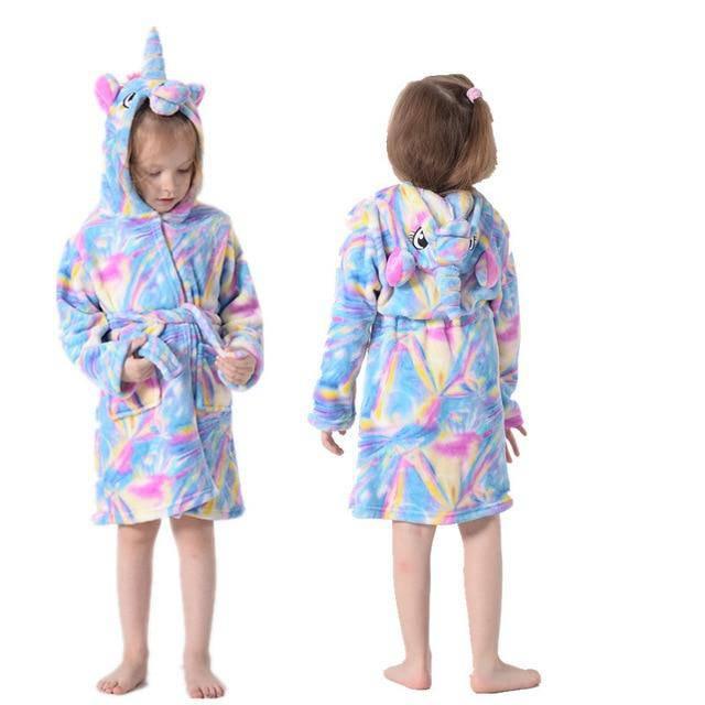 Peignoir Multicolor Licorne - Une Licorne