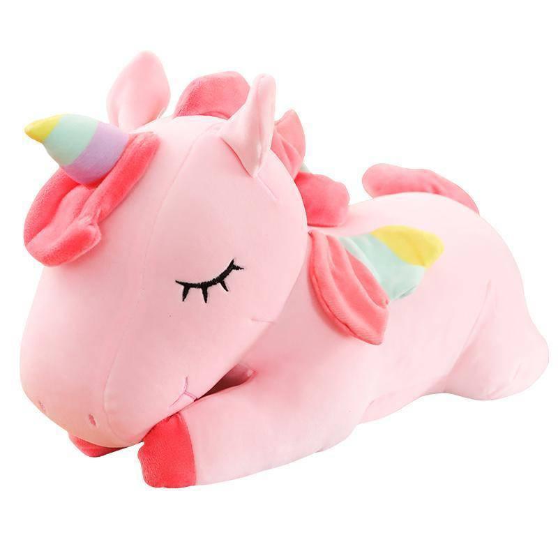 Peluche Licorne <br> Allongée - Une Licorne