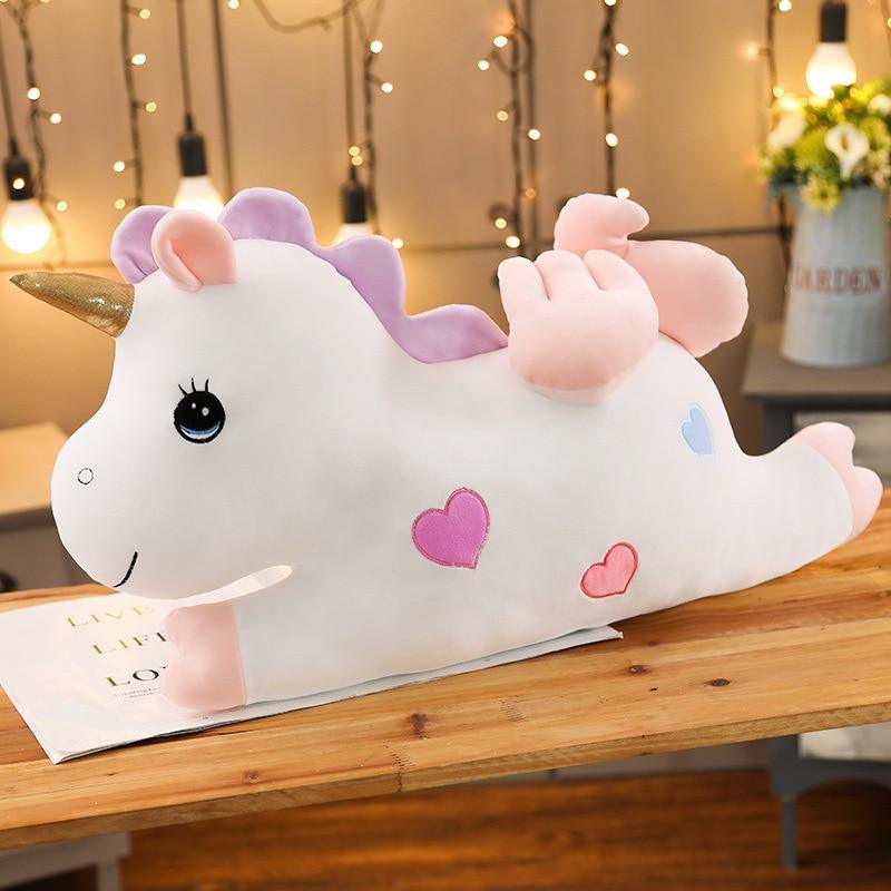 Peluche Licorne <br> Coussin - Une Licorne