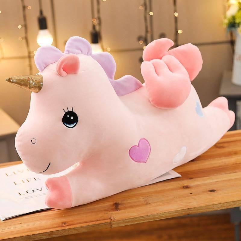 Peluche Licorne <br> Coussin - Une Licorne