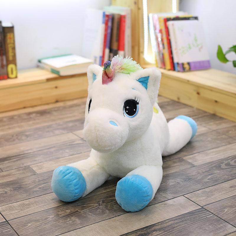 Peluche Licorne<br> Arc-en-ciel Kawaii - Une Licorne