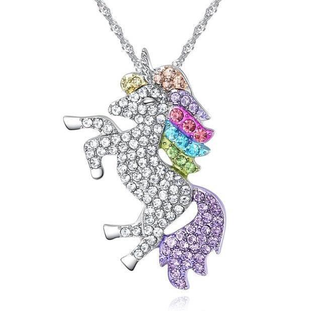 pendentif licorne en pierre - Une Licorne