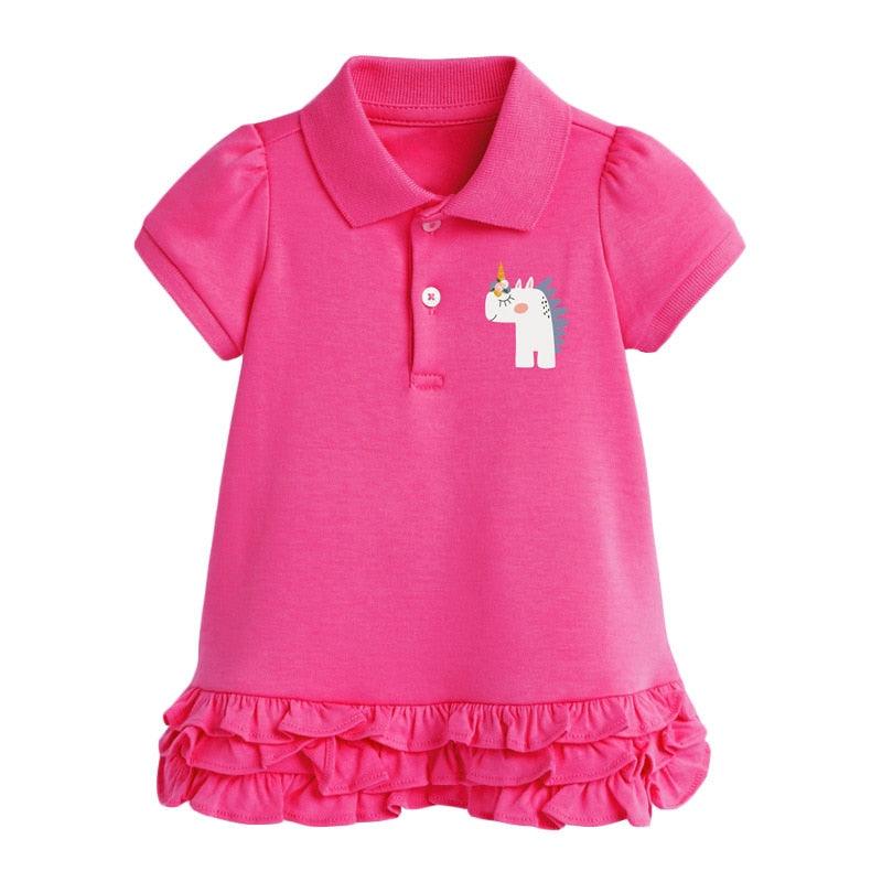 Polo licorne fille
