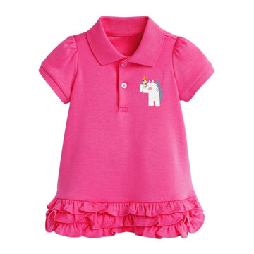 Polo licorne fille
