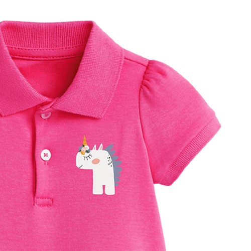 ecusson Polo licorne fille