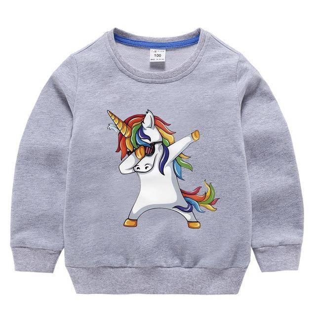 Pull Licorne Dab Enfant - Une Licorne